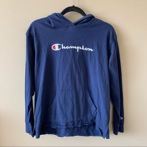 ✨ Champion Women’s Blue Hoodie Medium